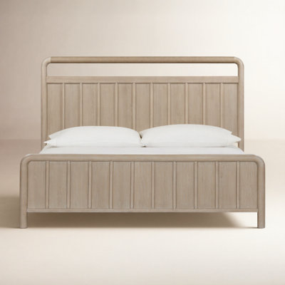 Honey Solid Wood Bed