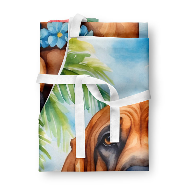 Tablier de chien de sang Luau