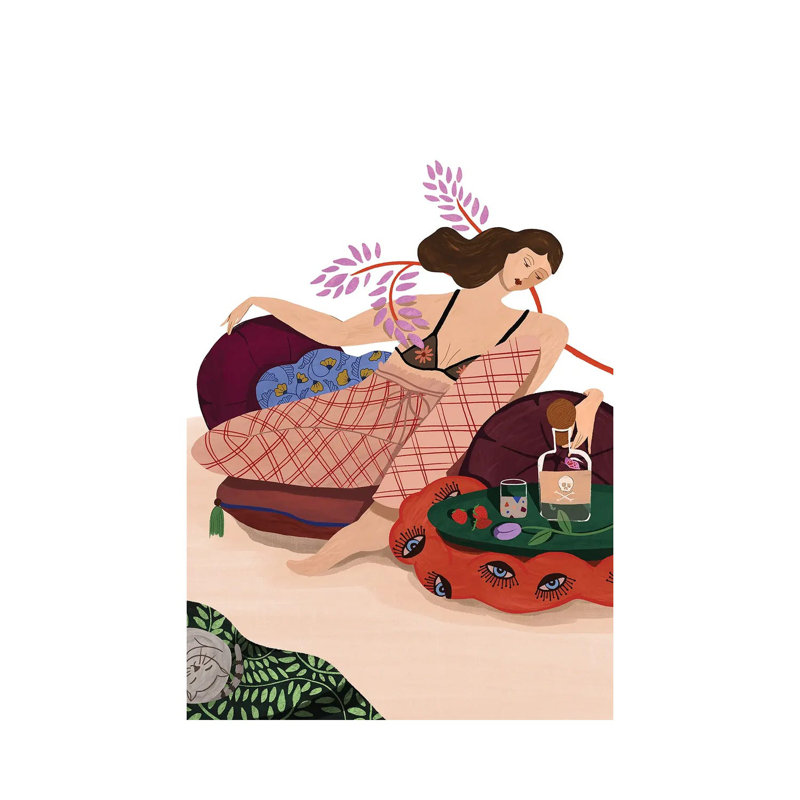 Poison by Arty Guava - Wrapped Canvas Print, 20.32 cm H x 30.48 cm W