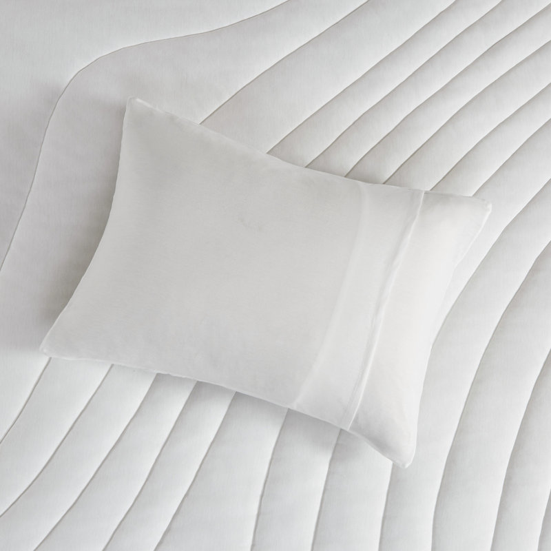 Édredon 3 pièces Puffy - blanc, rembourrage de 350 g / m², sécuritaire et doux