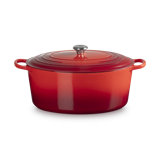 Le Creuset Enameled Cast Iron Oval Dutch Oven with Lid