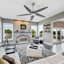Chanille 5-Blade Solid Wood Ceiling Fan with LED Light and Remote Control-1492052470-1492052468-1492052466