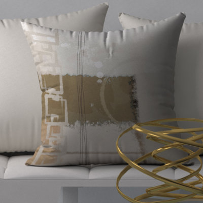 Save Eye-Catching Square Pillow Cover & Insert