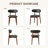 Maylon Upholstered Solid Wood Frame Side Chairs-1788348401
