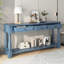 63" Wide 3 - Drawer Credenza Solid Wood Office Storage Cabinet-1471547087