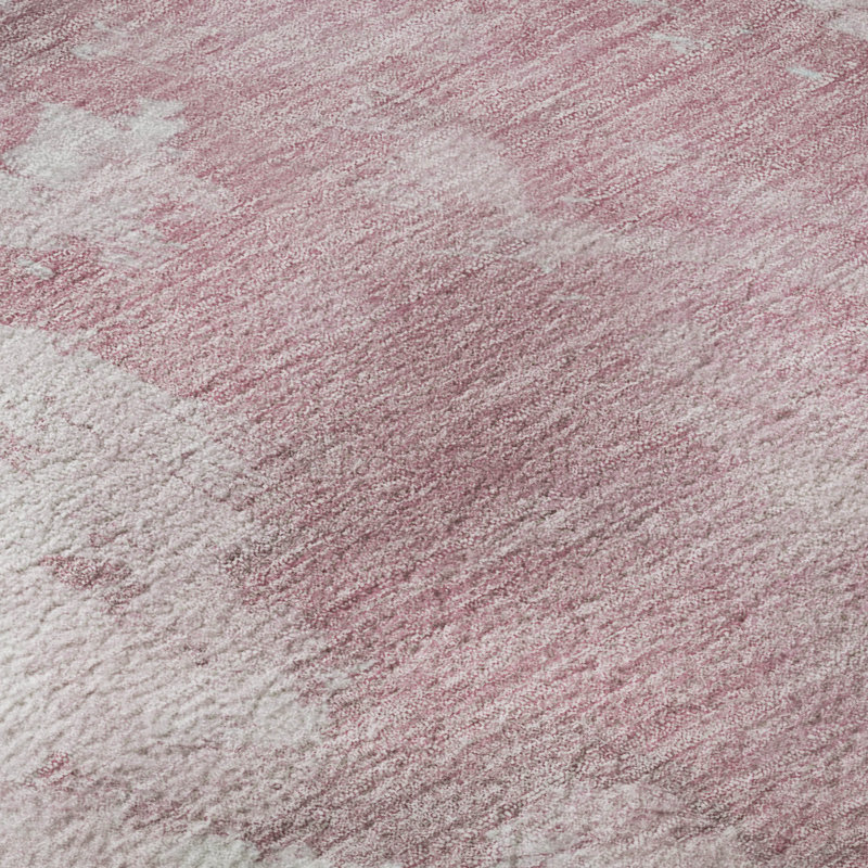 Premium Machine Washable Slesnick AMF1675 Abstract Rug, Rectangle 5' x 7'6"