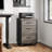 Modern 3-Drawer Rolling Vertical File Cabinet With Locking Casters,  Mobile Printer Stand For Home Office-1177237714