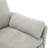 Comfortable Modern Chenille Sofas For Living Room, Light Grey