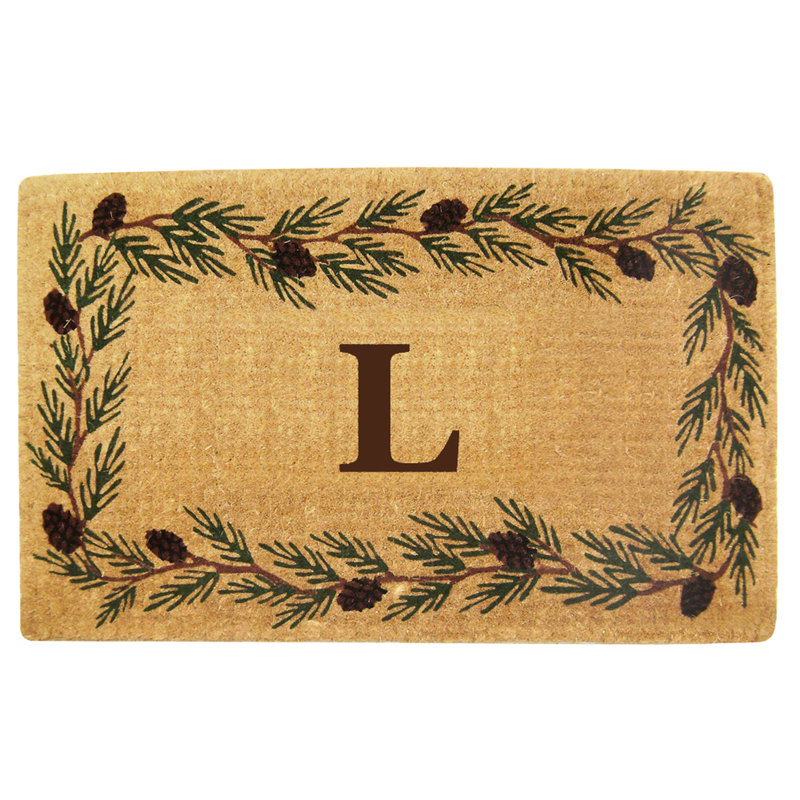 Tapis de porte antidérapant pour l'extérieur, L, L 22 po x L 36 po