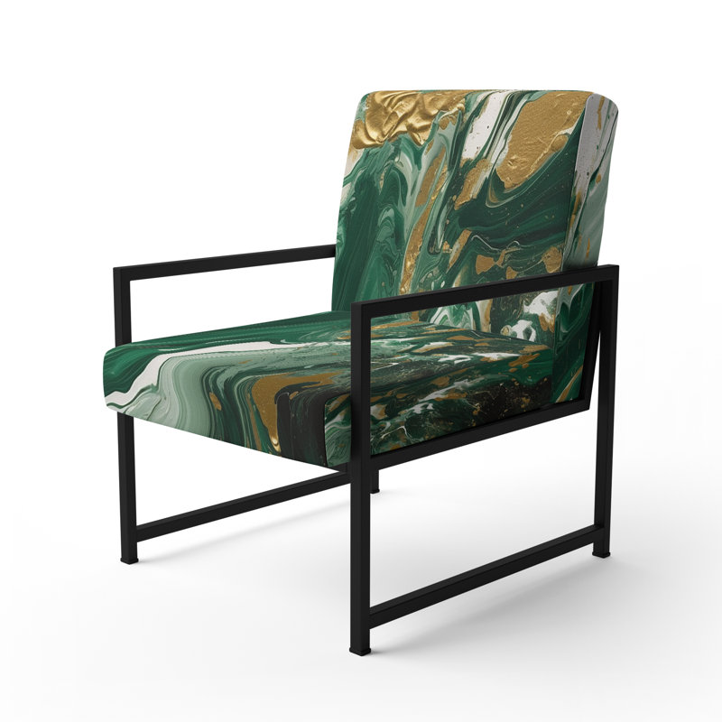 Fauteuil d'appoint Daeschle, Noir, noir, noir, noir
