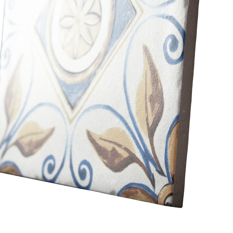 Toscana 7-7/8 In. X 7-7/8 In. Porcelain Floor And Wall Tile
