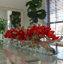 Driftwood Cymbidium Orchids Centerpiece in Glass Planter-1216674882-1216674885