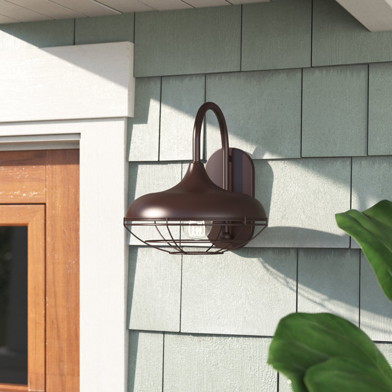 Fitzhugh Steel Wall Light, Architectural Bronze