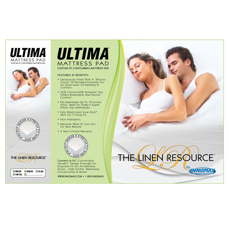Linen Resource Plastic / Acrylic Waterbed Cover, King