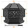 Arlina 25" H x 28" W Iron Wood Burning Outdoor Fire Pit with Lid