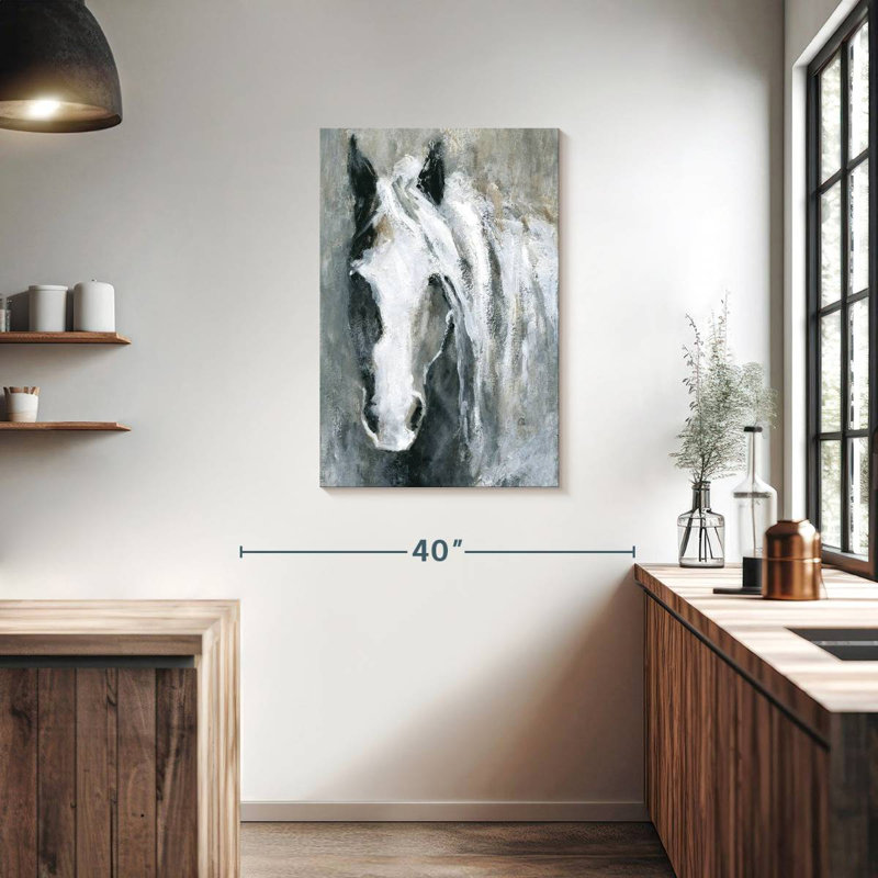 Brampt Morning Greeting, 36" H x 24" W