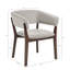Fauteuil de salle à manger rembourré Blake-1470201586