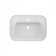 The Renovators Supply Inc. 16.37'' Ceramic, White Ceramic Rectangular Bathroom Sink