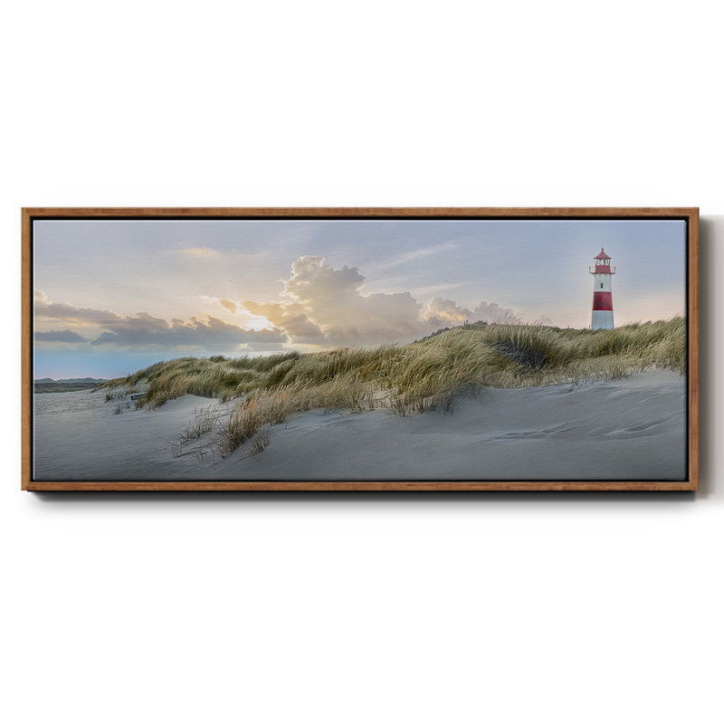The Guardian- Framed Canvas, 12" H x 30" W