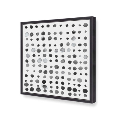 Commande en noir et blanc, reproduction sur toile