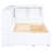 Twin Daybed In White With Two Storage Drawers And Ports - Construction Extra For A Neat Room Twin-size Space Chargers Frame Bedroom-1904855856