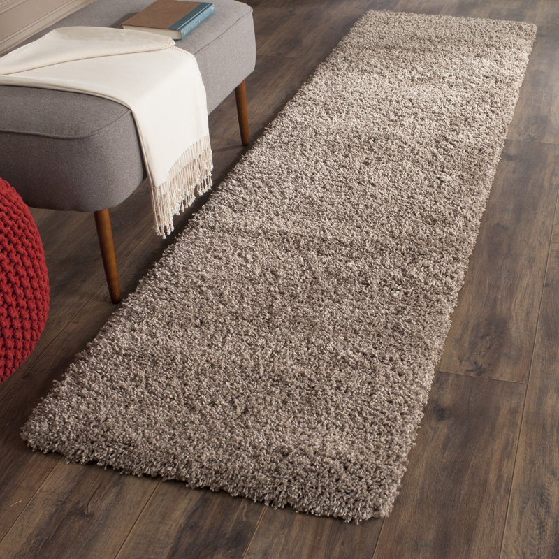Shag Performance Solid Color Rug, Rectangle 5'3" x 7'6"