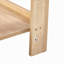 Table de bout en rotin de 15,75 po avec tiroir, table de chevet moderne, table d'appoint pour le salon et la chambre à coucher-1383583766