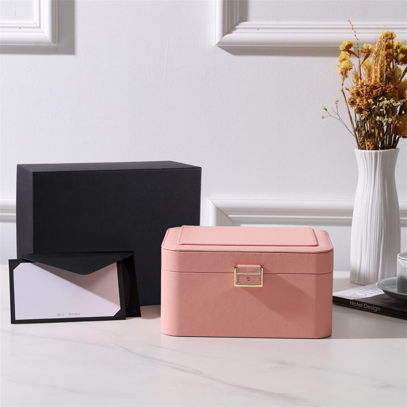 Rovshana Jewellery Box +, Antique pink and pink