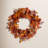Faux Maple Polyester 22'' Wreath