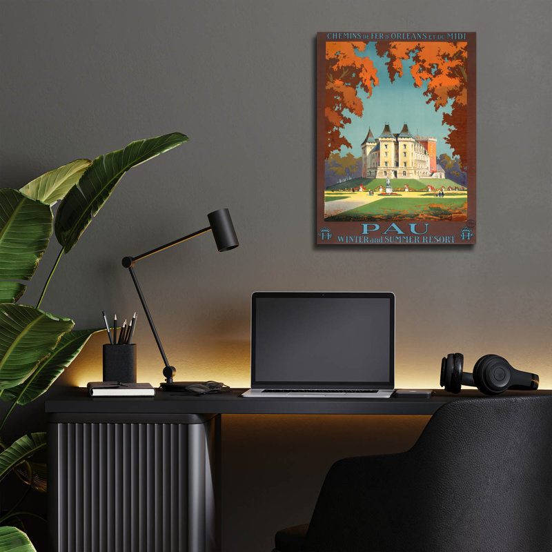 «Charl» de Charlton Home®, affiches rétro en verre acrylique, H 16 po x l 12 po x P 0,13 po