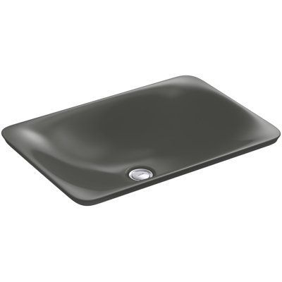 Carillon® Ceramic Rectangular Drop-in Bathroom Sink