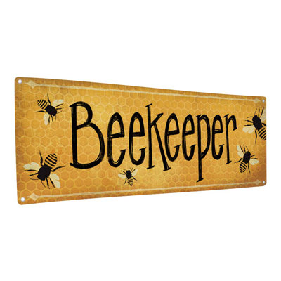 «Beekeeper», impression sur métal