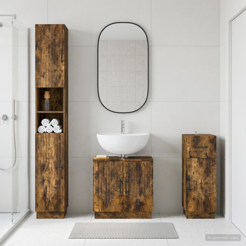 Bathroom Storage Furniture Set