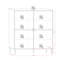 Donaway 120cm W Chest of Drawers