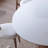 Simple round dining table