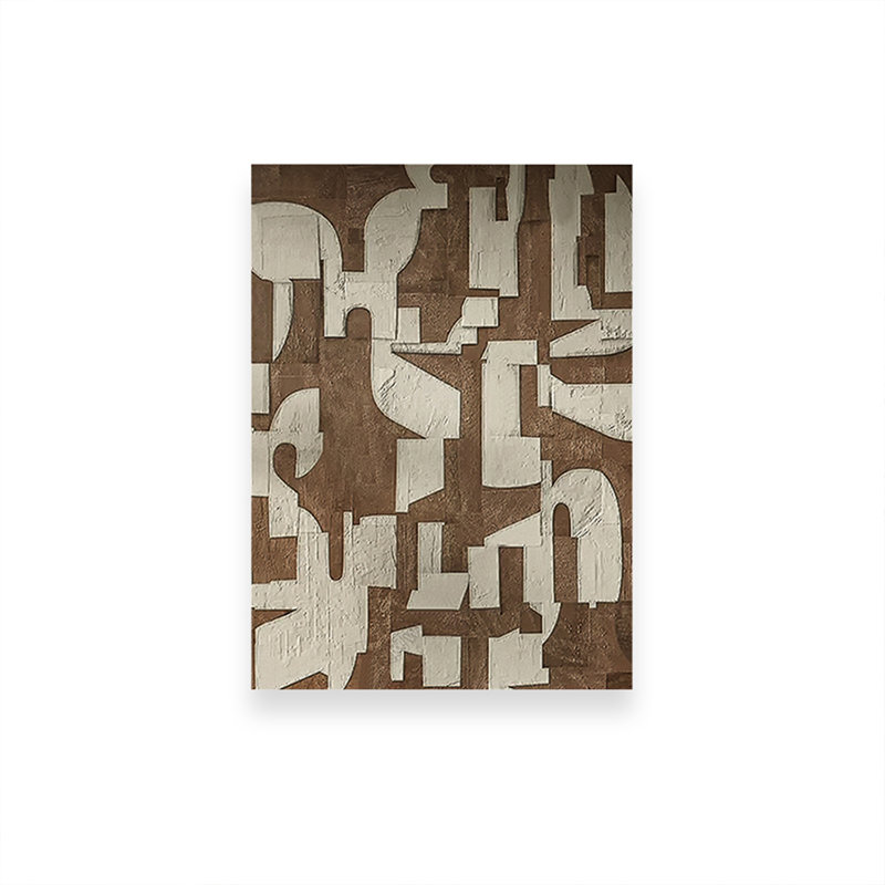 Art mural moderne en bois manufacturé moderne en grès pour le salon, la chambre à coucher, la cuisine et la salle à manger