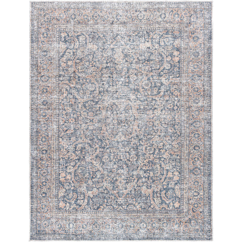 Vivir x Livabliss Lorelai Slate Machine Washable Area Rug, Rectangle 8'10" x 12'
