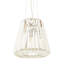 Amaud 3 - Light Silver Bell Pendant