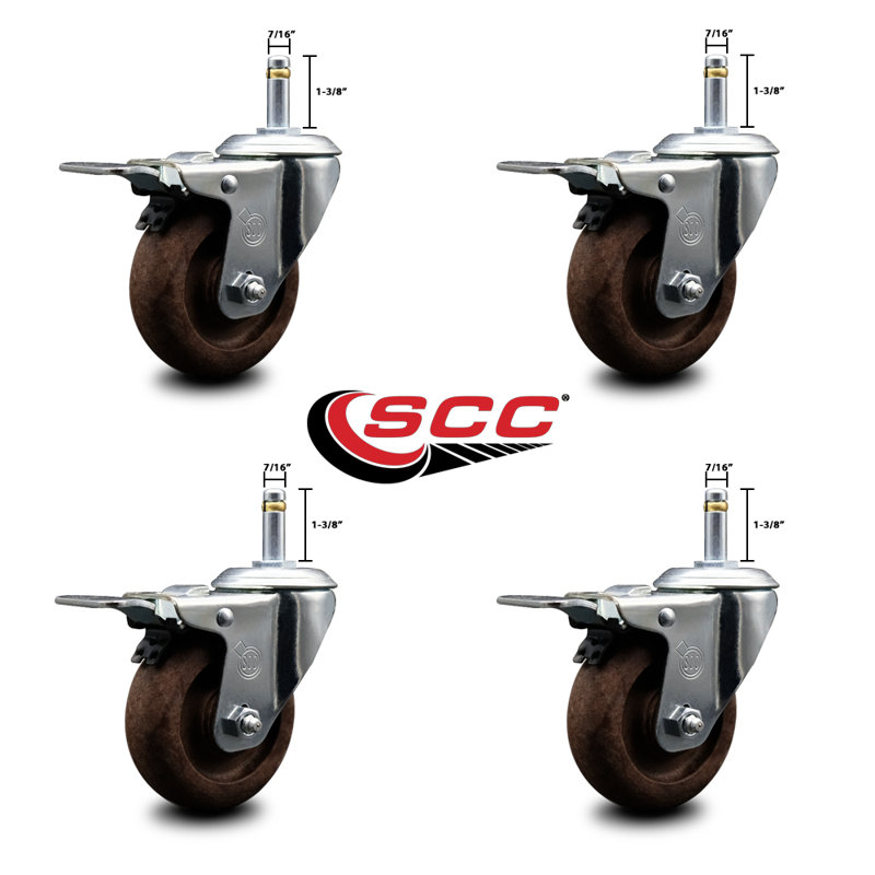 Filled Stem Caster