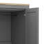 3 Doors Armoire Wardrobe Closet With 2 Drawers, 2 Hanging Rods And Shelves