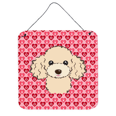 Décoration murale Poodle Hearts