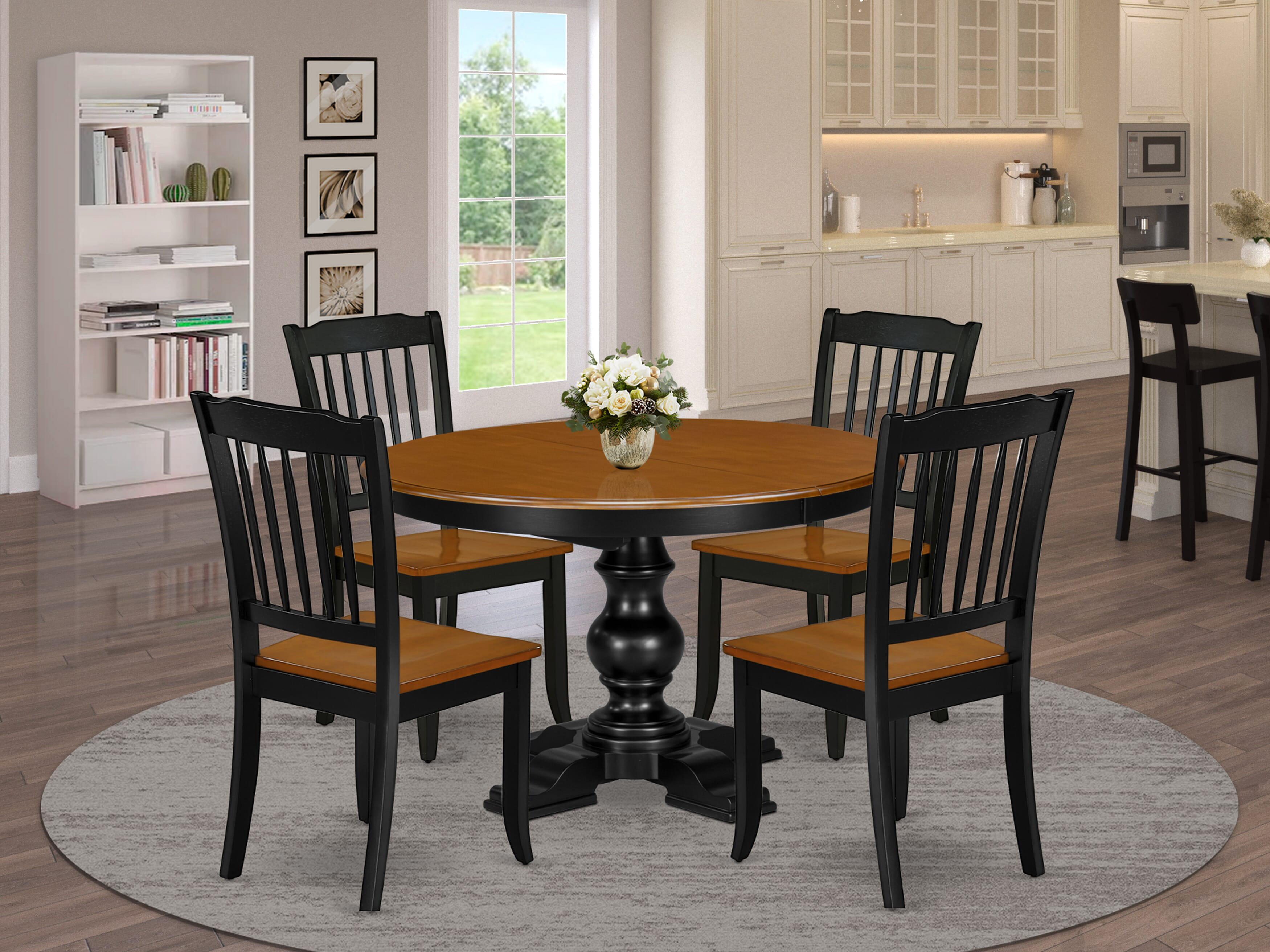August Grove 1A7DC194869E4EE493302976F0AB8769 Kitchen Set Consists a ...