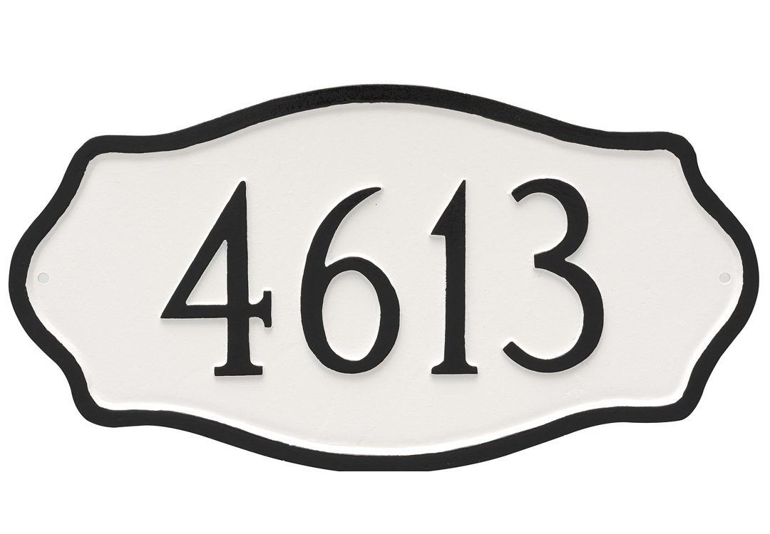 Hampton Oval Wall Plaque Montague Metal Products Inc.