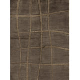 Hand-Knotted High-Quality Light Brown Area Rug