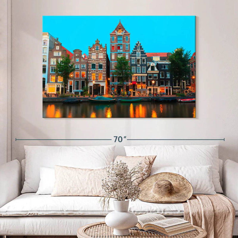 Sirci Dusky Amsterdam House, H 34 po x l 51 po