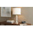 Mercer41 27X14" Stacked Marble Lamp With 2 Pulls-1858794969