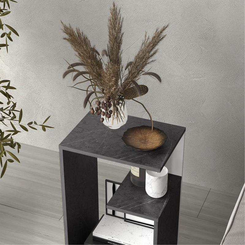 Table de chevet 3 tablettes Everet