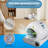 Self-cleaning Smart Cat Litter Box With Liner, Automatic Scooping & Odor Removal, App Control, 2.4g Wifi Support