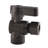 Kingston Brass Baseline 1/2-Inch Sweat x 3/8-Inch OD Comp Quarter-Turn Angle Stop Valve