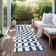 Chasadee Geometric Indoor / Outdoor Rug
